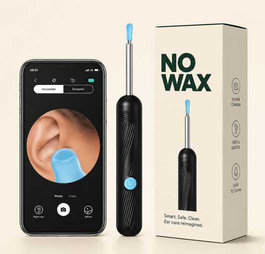 NoWax™ Camera ear cleaner